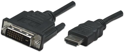 Cablu manhattan 372510, hdmi - dvi-d, 3 m (negru)