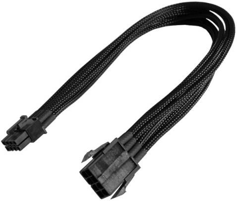 Cablu prelungitor nanoxia pci-e 8 pini, 30 cm (negru)
