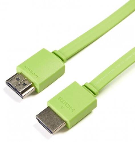 Cablu serioux srxc-av1.5m19, hdmi tata - hdmi tata, 1.5 m (verde)