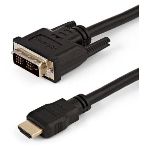 Cablu startech hddvimm150cm, hdmi, dvi-d, 1.5m (negru)