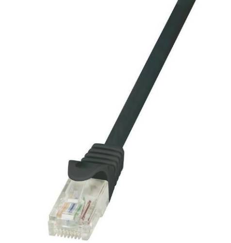 Cablu u/utp logilink cp3083u, cat.6a, patchcord (negru)