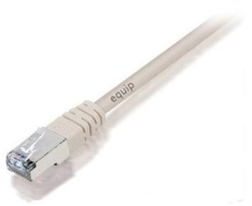 Cablu utp equip 705419, patch cord, cat.5e, ecranat dublu, 20m (gri)