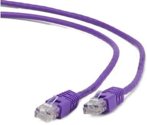 Cablu utp gembird pp12-0.25m/v, patchcord, cat5e, 0.25m (violet)