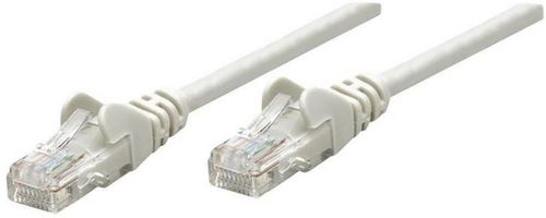 Cablu utp intellinet 318976, patch cord, cat.5e, 2m (gri)