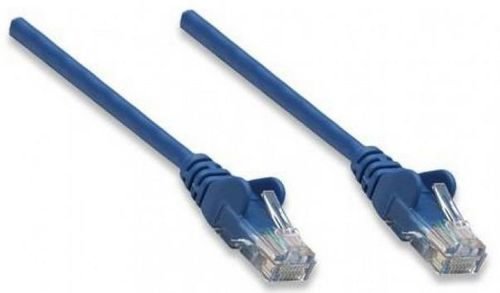 Cablu utp intellinet 319874, patchcord, cat.5e, 7.5 m (albastru)
