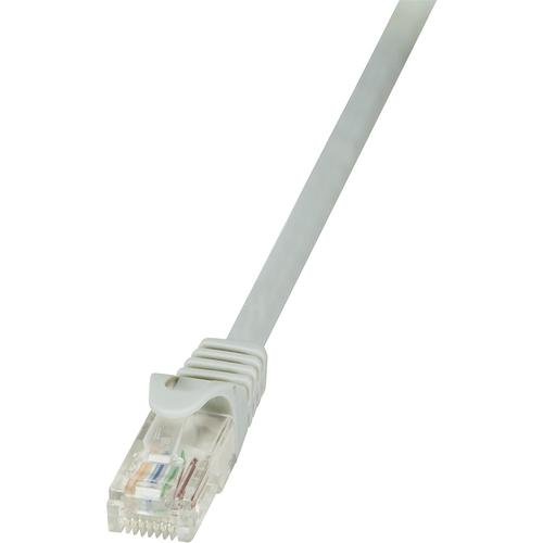 Cablu utp logilink cat5e, cupru-aluminiu, 1.5 m, gri, awg26, cp1042u