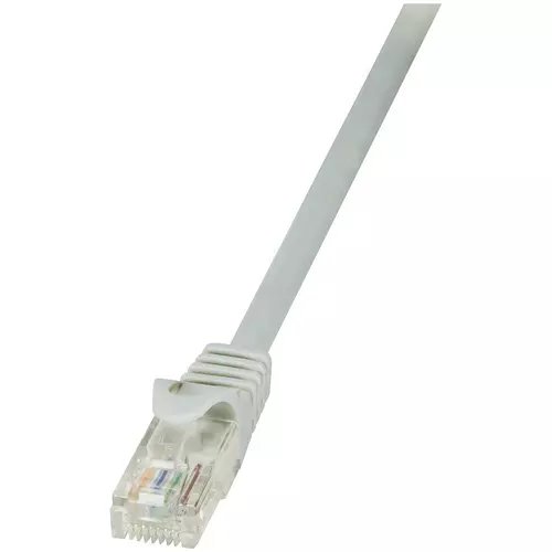 Cablu utp logilink cat5e, cupru-aluminiu, 15 m, gri, awg26, cp1102u