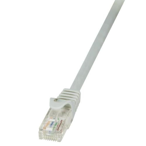 Cablu utp logilink cat5e, cupru-aluminiu, 50 m, gri, awg26, cp1142u