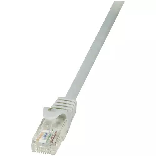 Cablu utp logilink cat6, cupru-aluminiu, 7.5 m, gri, awg24, cp2082u