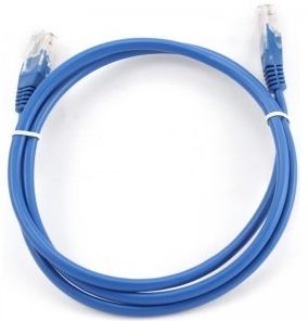 Cablu utp patch cord cat.5e, 3m albastru