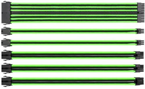 Cabluri componente thermaltake ttmod sleeve (verde/negru)
