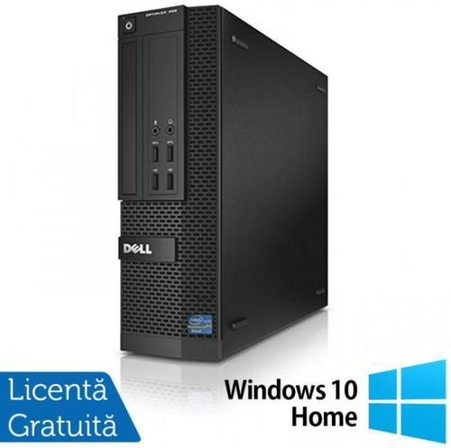 Calculator sistem pc refurbished dell optiplex xe2 sff (procesor intel® core™ i5-4570s (6m cache, up to 3.60 ghz), haswell, 4gb, 500gb hdd, intel® hd graphics, win10 home, negru)