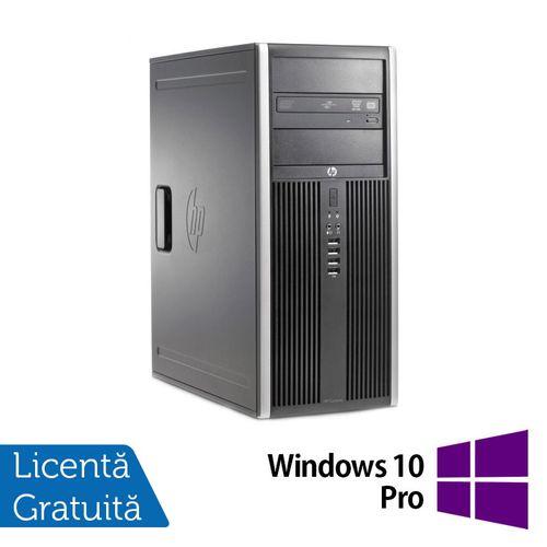 Calculator sistem pc refurbished hp 6200 tower (procesor intel® core™ i5-2400 (6m cache, up to 3.40 ghz), 4gb, 250gb hdd, dvd-rom, intel hd graphics 2000 + win 10 pro)