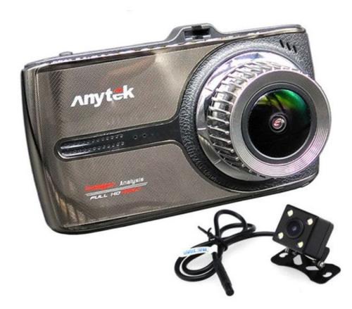 Camera auto dvr iuni dash 66g, touchscreen, display ips 3.5inch, dual cam, full hd, 170 grade (argintiu)