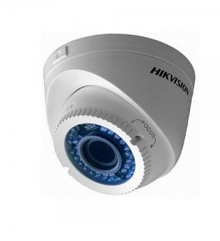 Camera de supraveghere video hikvision dome turbo hd ds-2ce56c0t-vfir3f, 1mp, cmos, 720p, lentila varifocala 2.8-12mm, ir 40m, dnr 