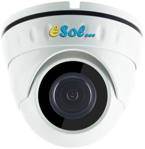 Camera supraveghere video e-sol d500/20a, imx326, 2592 x 1944, ip 66, ir 20m (alba)