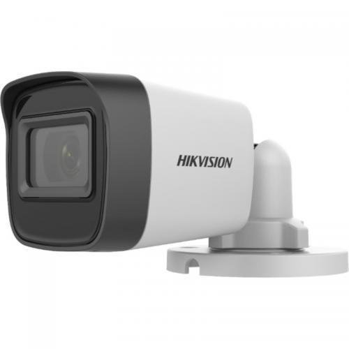 Camera supraveghere video hd mini bullet hikvision ds-2ce16h0titpf24c, 5mp, lentila 3.6mm, ir 25m
