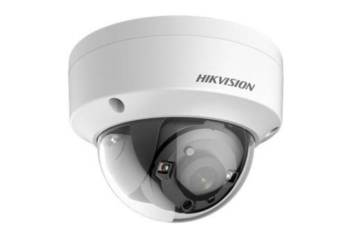 Camera supraveghere video hikvision ds-2ce57h8tvpitf28, cmos, 5 mp, 30 m ir, ip 67, ik 10