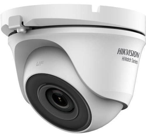 Camera supraveghere video hikvision turbo hd dome hwt-t120-m-28, 2mp, senzor cmos, ip66, 2.8mm (alb)