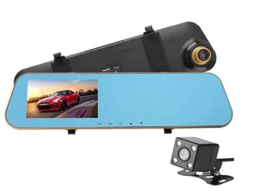 Camera video auto iuni dash n8, dual cam, full hd, night vision, g senzor, 170 grade (negru)