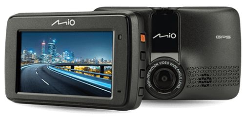 Camera video auto mio mivue 731, full hd, ecran 2.7inch, gps (negru)