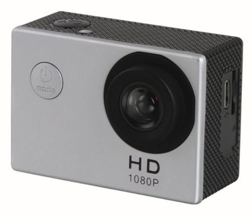 Camera video de actiune clip sonic x102pc, full hd 1080p, waterproof (gri)