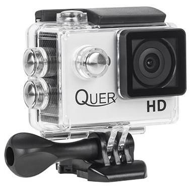 Camera video de actiune quer kom0903, filmare full hd, waterproof (argintie)