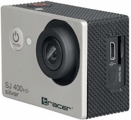 Camera video de actiune Tracer sj 400, filmare 1024 x 720 (argintiu)