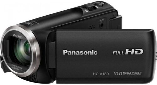 Camera video panasonic hc-v180ep-k, full hd, 1/5.8inch bsi mos, zoom optic 50x (negru)
