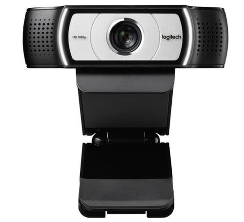 Camera web c930c, full hd 1080p, zoom 4x, unghi 90°, autofocus hq (negru)