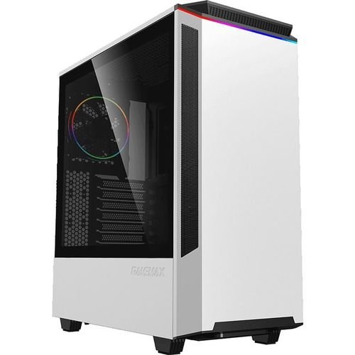 Carcasa gamemax paladin, middle tower, tempered glass (alb)