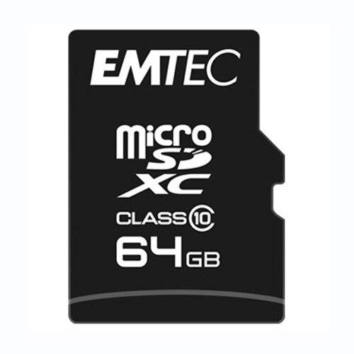 Card de memorie emtec microsdhc, 64gb, cl10