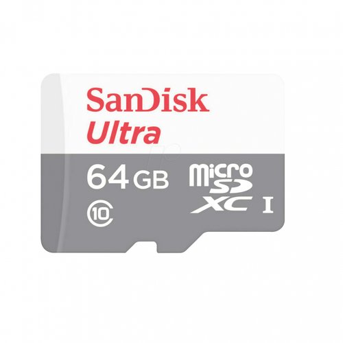 Sandisk Card de memorie kingston microsdxc, 64gb, adaptor sd, class 10