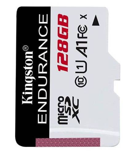 Card de memorie kingston microsdxc endurance, 128gb, clasa 10, uhs-i