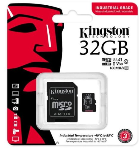 Card de memorie kingston uhs-i 32 gb, microsdhc/sdxc, clasa 10, u3, v30, a1, adaptor sd