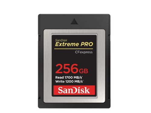 Card de memorie sandisk extreme pro cfexpress type b, 256gb, class 10 