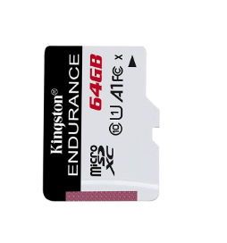 Card memorie kingston endurance 64gb, microsdxc, clasa 10, uhs-i