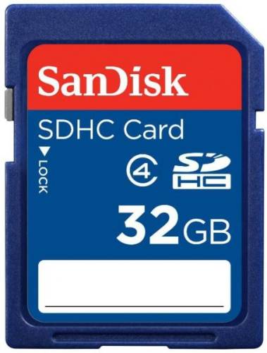 Card sandisk sdhc 32gb (class 4)