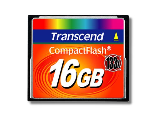 Card transcend compact flash 16gb (133x)