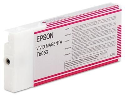 Cartus cerneala epson t606300 (vivid magenta)