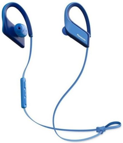 Casti alergare panasonic rp-bts35e-a, microfon, bluetooth (albastru)