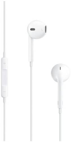 Casti apple cu microfon earpods md827zm/a,blister (alb)