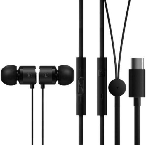 Casti stereo in-ear oneplus bullets be02t, microfon, usb type-c (negru)