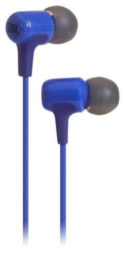 Casti stereo jbl e15, microfon (albastru)
