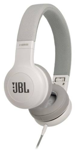 Casti stereo jbl e35, microfon (alb)