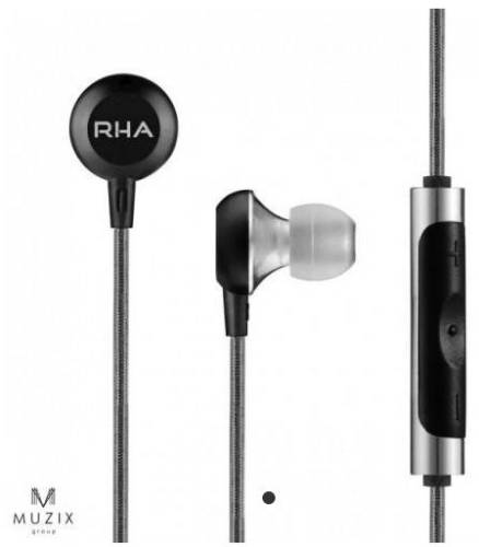 Casti stereo rha ma600i, microfon (negru)