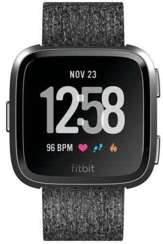 Ceas activity tracker Fitbit versa, bluetooth, nfc, rezistenta la apa (gri)