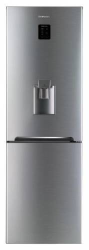 Combina frigorifica daewoo rn-307rdqm, 305 l, no frost, h 187 cm, clasa a+ (argintiu)