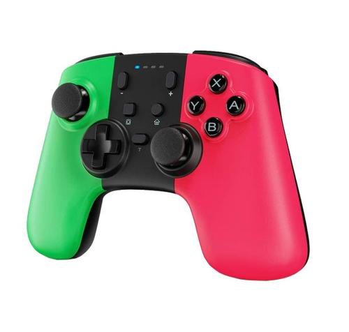 Controller wireless stoga pro game pentru nintendo switch (verde/roz)