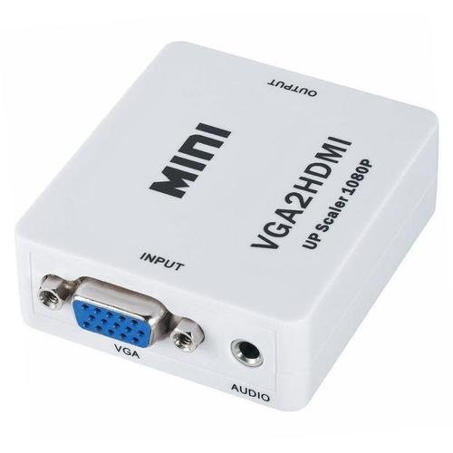 Convertor vga/jack 3.5mm (in) - hdmi (out), full hd